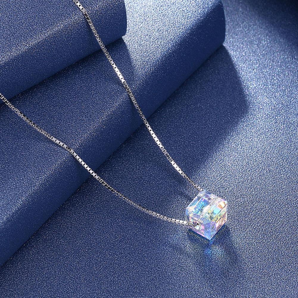 Sterling Silver Aurora Borealis Elements Necklace- Two Options