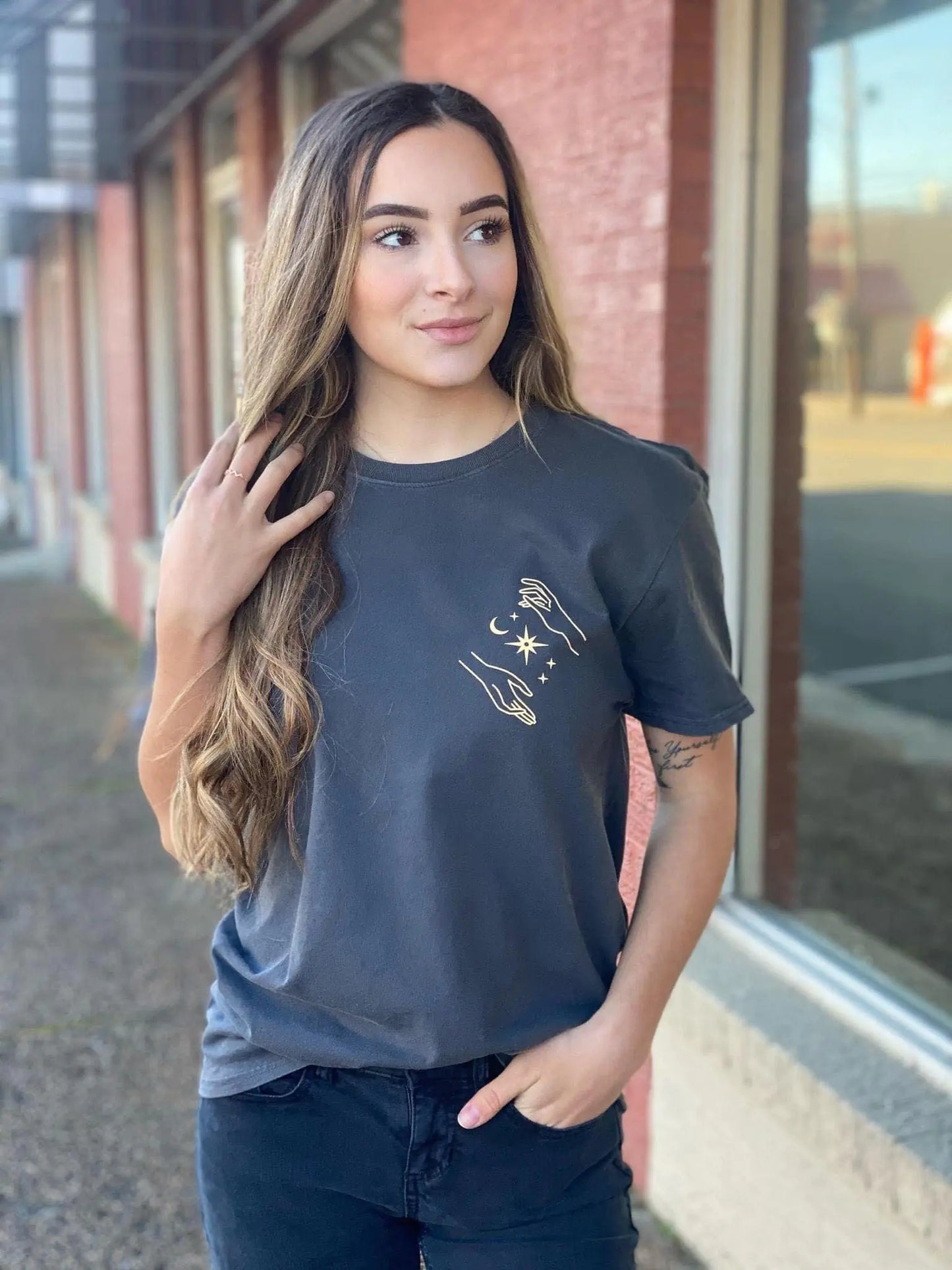 Celestial Front & Back Tee